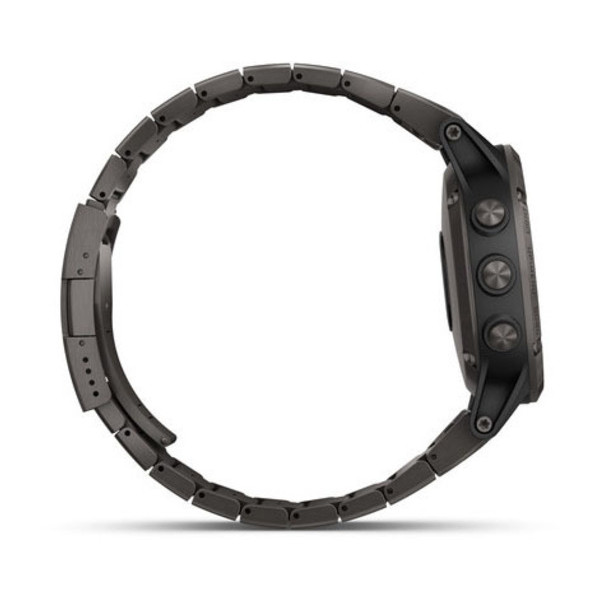 Garmin Fenix 5 Plus Sapphire титановый серый DLC с титановым DLC ремешком Garmin Fenix 5 Plus Sapphire титановый серый DLC с титановым DLC ремешком