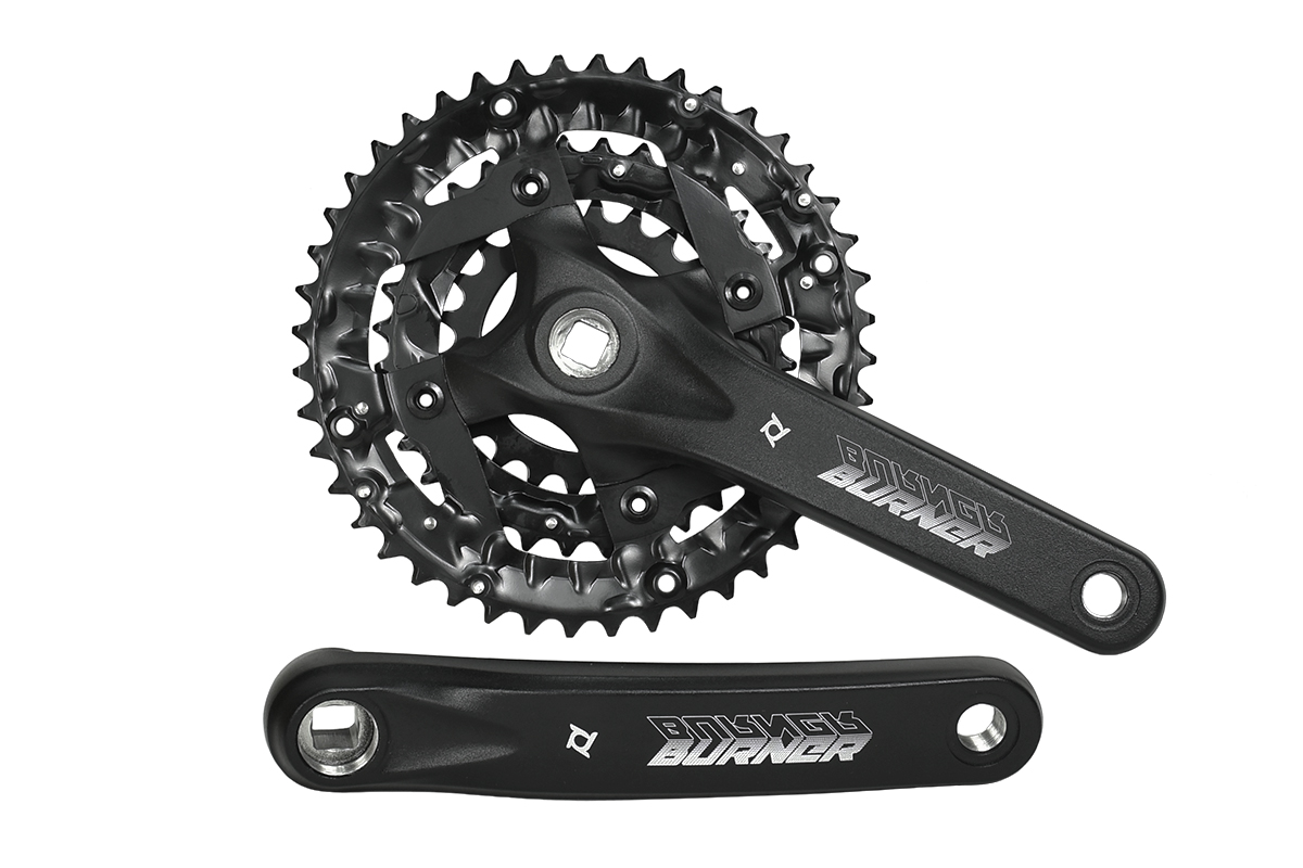 Система PROWHEEL VIGOR-401-NBURNER-401-N,(44/32/22)175мм,AL-6061-T6,CHAINLINE:50,BCD:104/64,под квадрат 113,черный Система PROWHEEL VIGOR-401-NBURNER-401-N,(44/32/22)175мм,AL-6061-T6,CHAINLINE:50,BCD:104/64,под квадрат 113,черный