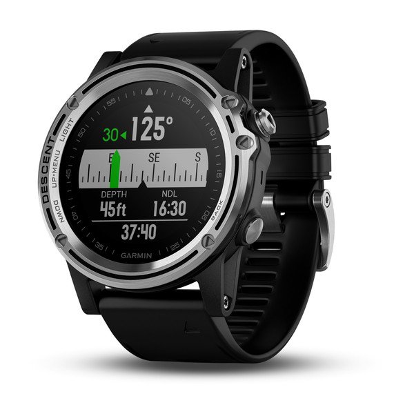 Garmin Descent Mk1 Sapphire серебристые с черным ремешком Garmin Descent Mk1 Sapphire серебристые с черным ремешком
