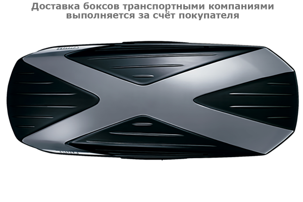 Бокс Thule Excellence XT 611906, 218х94х40 см, черный глянцевый/титан металлик 470 л